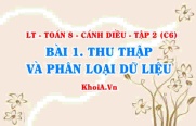 Thu thập dữ liệu, phân loại và tổ chức dữ liệu? Toán 8 bài 1 Cánh diều tập 2 C6